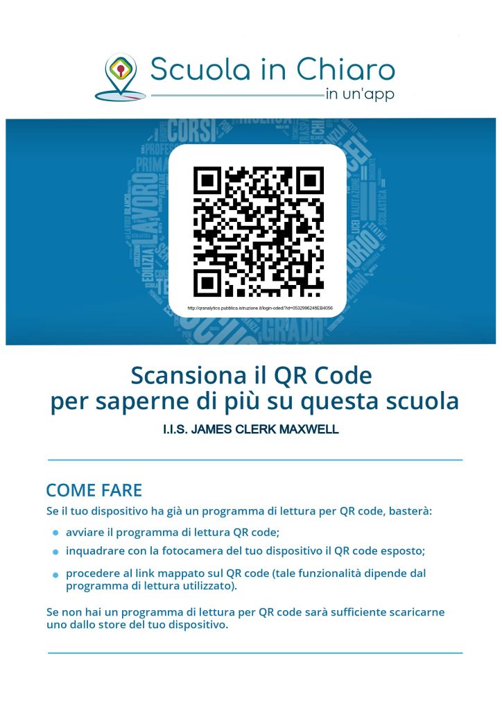 QR scuola in chiaro
